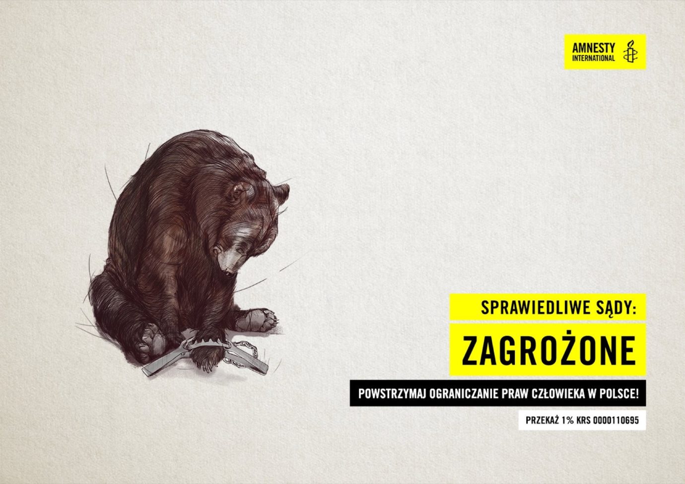 Klient: Amnesty International Polska / Agencja: TWIN. digital collective